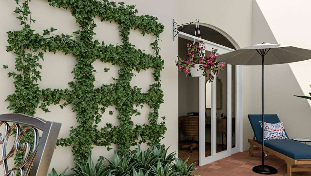 Evergreen Walls Australia Blog Balcony Trends Trellis Green Wall